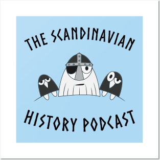 The Scandinavian History Podcast - Logo. Posters and Art